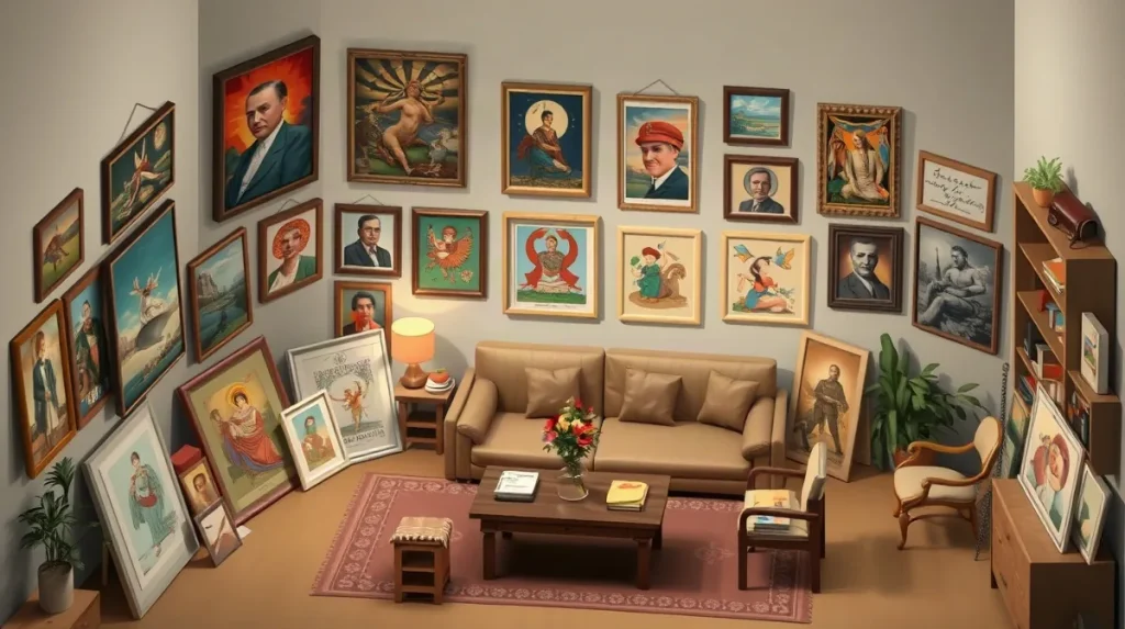 Hero illustration for the article “Understanding the Soviet Unofficial Art Movement: Key Figures and Contributions”