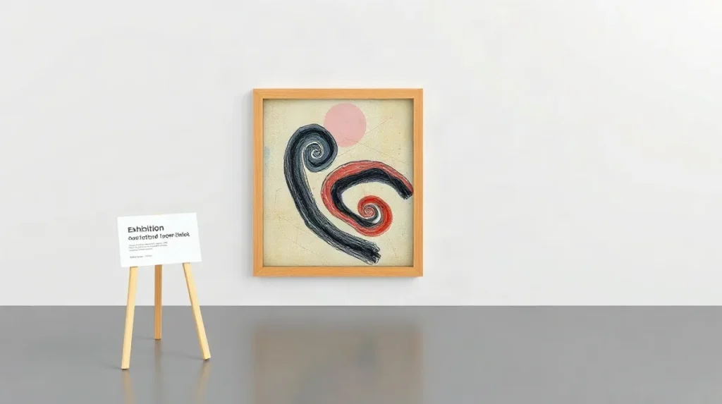 Hero illustration for the article “The Impact of Exhibition Labels on Visitor Experience”