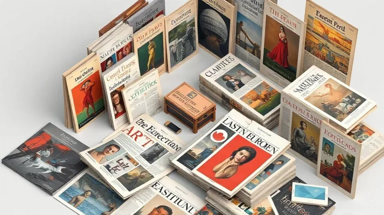 Hero illustration for the article “The Role of Press in Documenting Eastern European Art Movements”