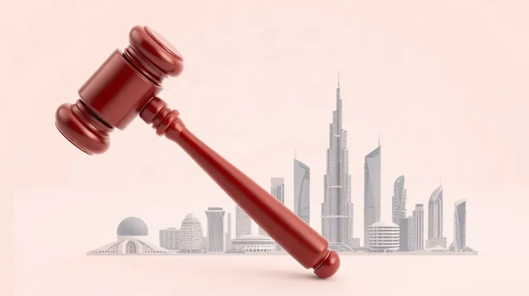 Hero illustration for the article “Christie’s Marks 20 Years in UAE with Abu Dhabi Expansion”
