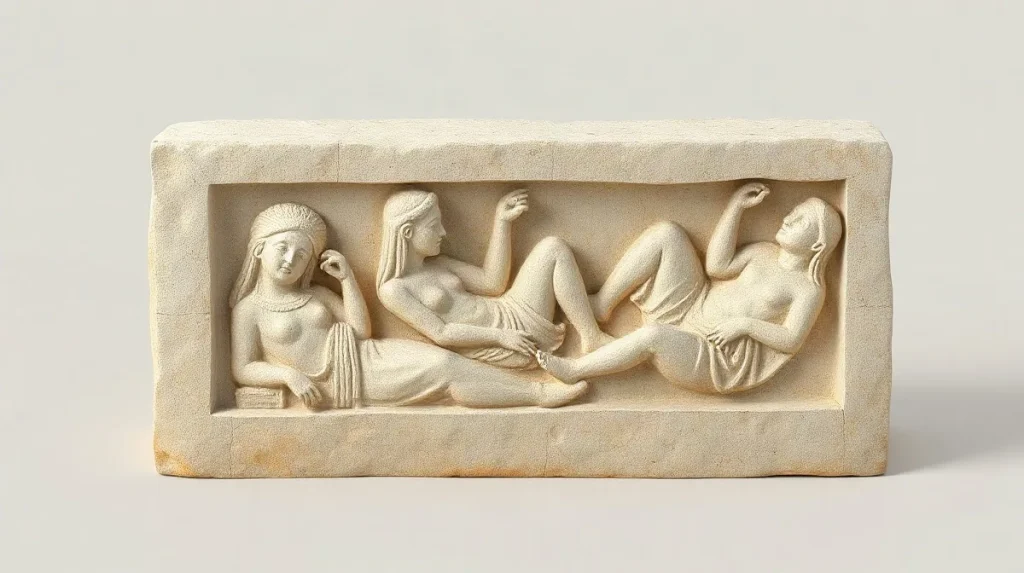 Hero illustration for the article “New York Returns 36 Looted Syrian Artifacts, Palmyra Reliefs”