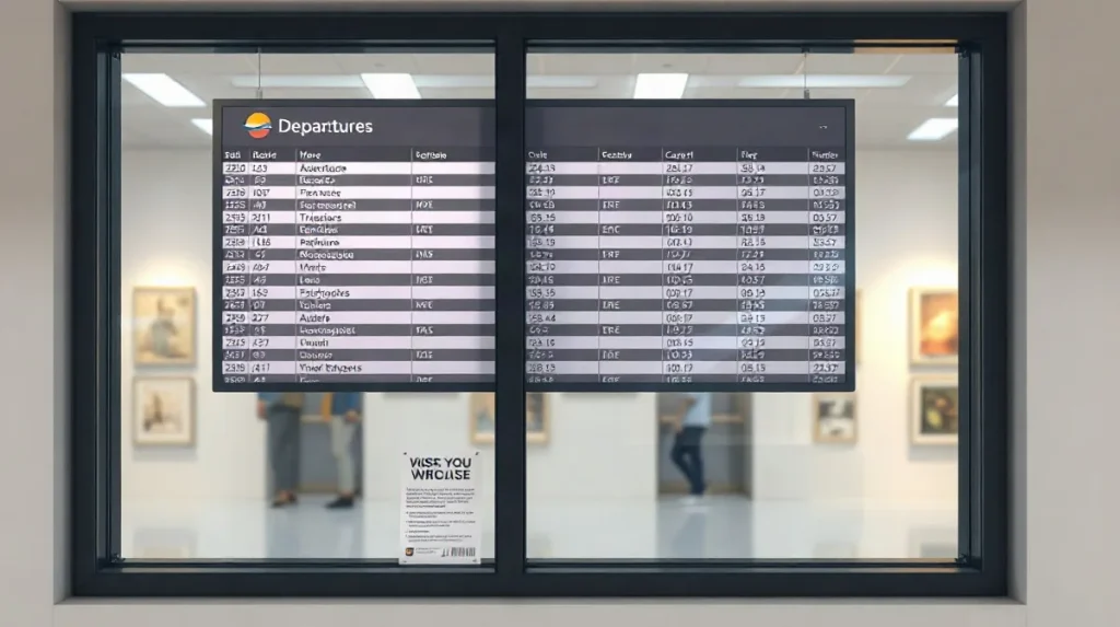 Hero illustration for the article “Airport Closure Alerts: A Visitor-Access Plan”