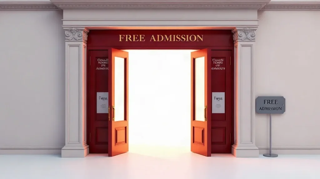Hero illustration for the article “England’s National Museums Stay Free”