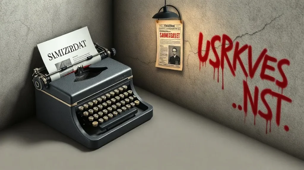 Hero illustration for the article “Press Influence on Postwar Eastern European Nonconformists”