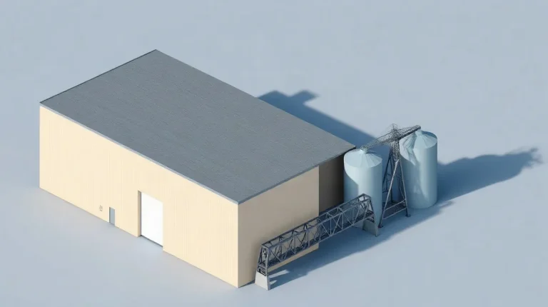 Hero illustration for the article “Precisionism: Factories and the Machine Age”