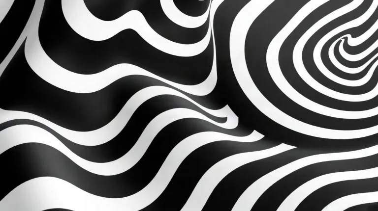 Hero illustration for the article “Optical Art's Techniques for Creating Visual Movement”
