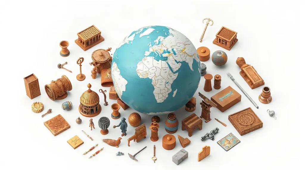 Hero illustration for the article “How Encyclopaedic Museums Were Assembled: Origins & Growth”