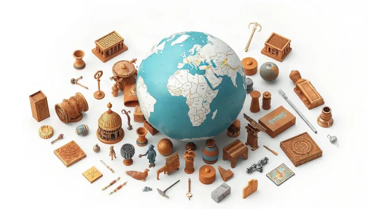 Hero illustration for the article “How Encyclopaedic Museums Were Assembled: Origins & Growth”