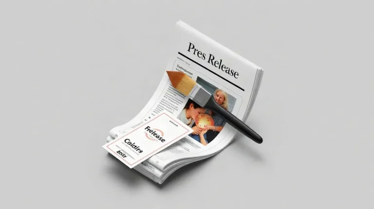 Hero illustration for the article “Press Strategies for Covering Major Art Exhibitions”