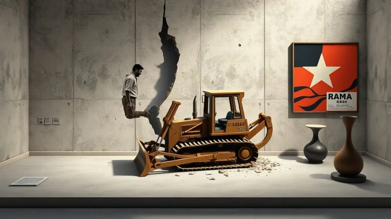 Hero illustration for the article “Exhibition Formats Defining Postwar Nonconformist Art”