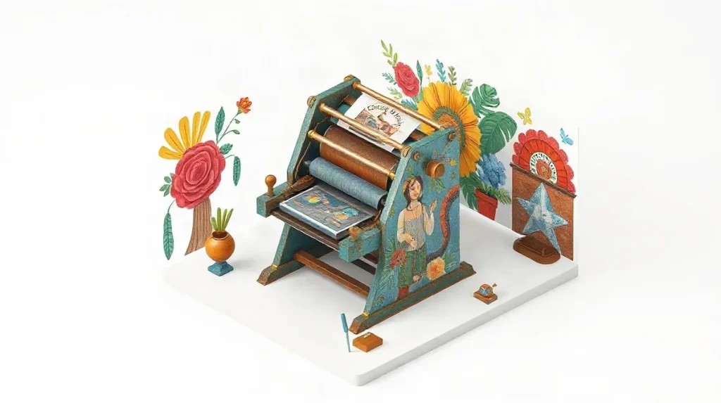 Hero illustration for the article “How Press Coverage Shapes Latin American Modernism's Legacy”