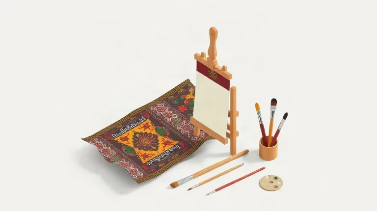 Hero illustration for the article “Bhutan’s Pem Lham Wins Rubin Museum Himalayan Art Prize”