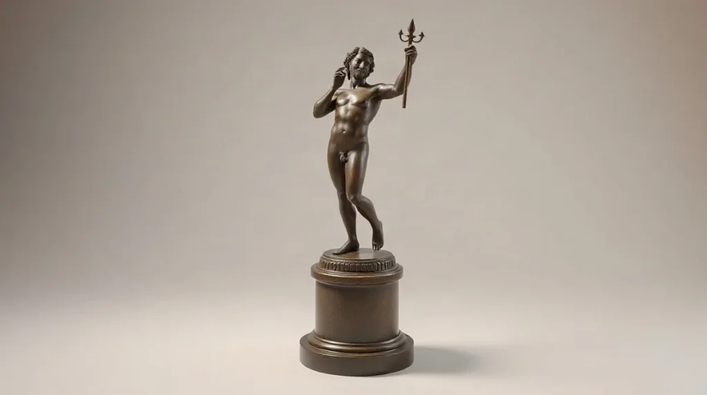 Hero illustration for the article “19th-Century French Faun Sculpture Recovered After 30 Years”
