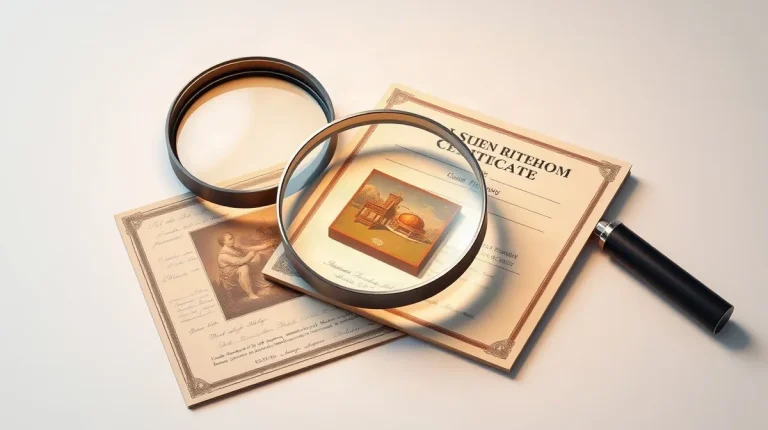 Hero illustration for the article “How Museum Provenance Research Uncovers Hidden Histories”